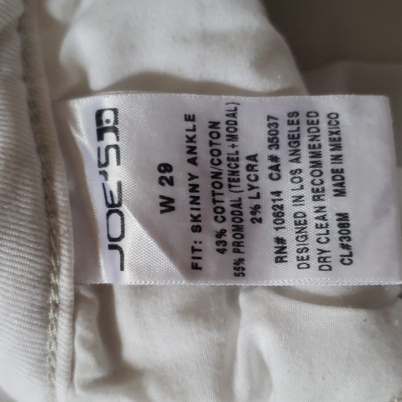 Joe's Jeans Skinny Ankle in Pennie Size 29 - Picture 5 of 12